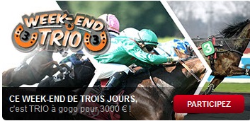 image Week-end trio sur Betclic Turf !